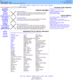 A wireframe layout for ibiblio.org